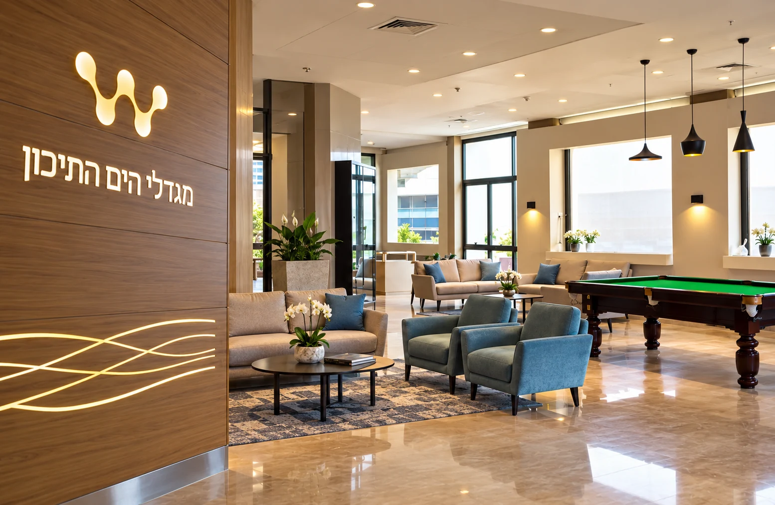 מגדלי הים התיכון בת ים — תמונה ערוכה